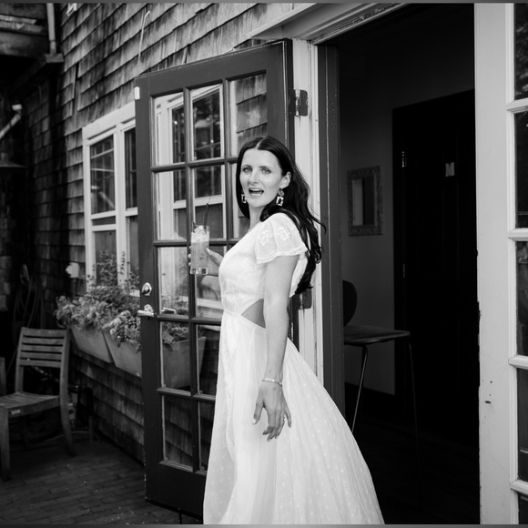 LoveShackFancy Vania Cut-Out Maxi Dress Small Size 4 - Picture 2 of 8